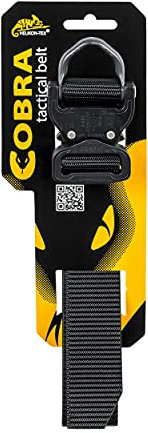 Helikon-Tex Cobra D-Ring (FX38) Tactical Belt taktischer Gürtel -Nylon- Schwarz