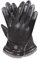 Herren Texting Touchscreen Winter Warm Schaffell Leder Täglich Kleid Fahren Handschuhe Wolle Kaschmir Mischung Manschette, Schwarz (Cashmere&Woo Mischfutter), 8.5