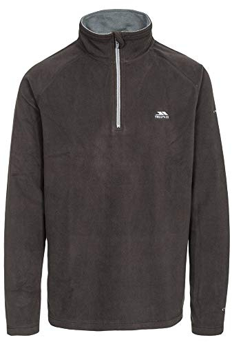 Trespass Mens Blackford Microfleece (M) (Black)