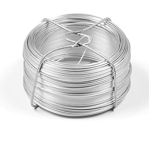 INDUTEC Drahtspinne Drahtrolle Drahtspule Draht verzinkt 1,4 mm - Länge 100 m