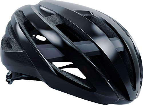 BBB Cycling Bike Helmet Lightweight for Road Riding Maestro, Glossy Black, L (58-62cm)