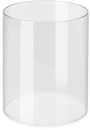 Klarstein Wurstfabrik Pro Cylindre en verre : accessoires/remplacement pour Hot Dog Maker, cylindre en verre : Ø 20 cm, Gastronomie, verre