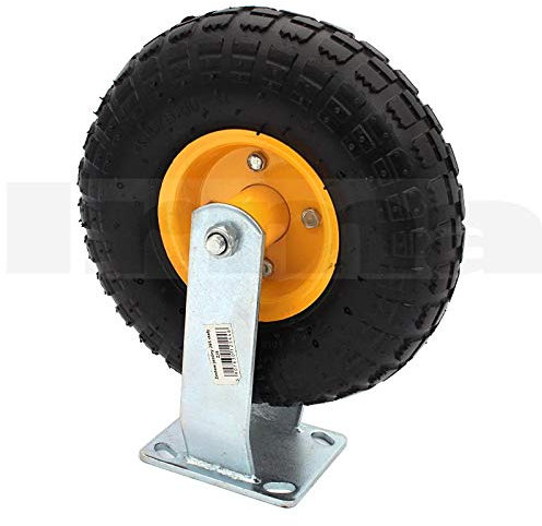 BSD Tranpostrolle Luftbereift, Lenkrolle, Laufrolle, Schwerlastrolle, Festes Transportrolle - 210 x 57mm