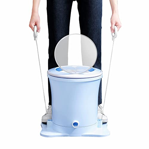Secadora de ropa manual Mini secadora portátil Secadora compacta no eléctrica Secadora de ropa para RV, camping, escuela, apartamento, dormitorio (verde)