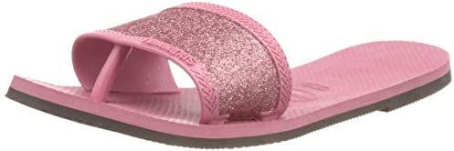 Havaianas - You Angra Glitter, Bequeme, stylische, langlebige, breite Strap Glitter Thong Sandalen, für Damen