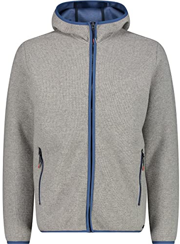 CMP Herren Herrenwolljacke mit Fester Kapuze JACKET
