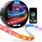 Govee RGBIC LED Strip Light, Aufgerüstete RGBIC Technologie, WiFi LED Strip 5m M1, Alexa kompatibel, Musik Sync, Segmentcontrol, Smarte LED Streifen geeignet für Schlafzimmer