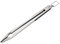 SANTOS Edelstahl Grillpinzette 41cm - Kochpinzette ideal für kleines Grillgut wie z.B Gambas & Gemüse - ergonomische Handhabung - rostfreier Edelstahl