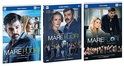 Mare fuori-serie tv completa-stagioni 1-2-3 edizione italiana3 cofanetti