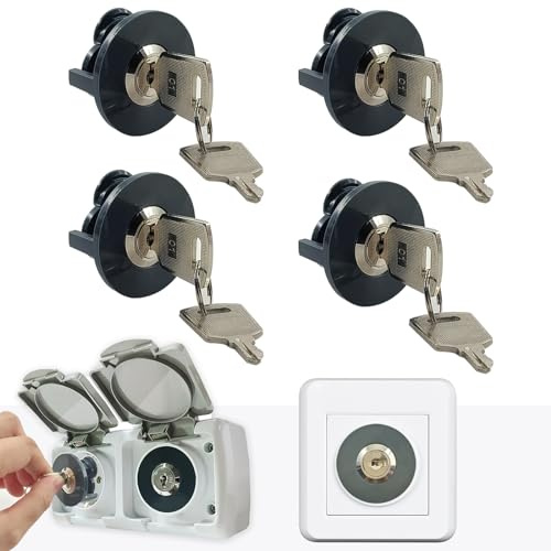 Shuokang Blocco a presa, impedisce il furto di corrente, risparmio sui costi di elettricità; impedisce il contatto di bambini, animali domestici con apparecchiature elettriche. Ampiamente usato in