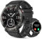 AVUMDA Smartwatch Uomo Orologio, 1,52 Smart Watch Militare con Chiamate Bluetooth Contapassi Cardiofrequenzimetro Pressione Sanguigna Monitoraggio Sonno SpO2 Orologio Sportivo IP68 per Android iOS