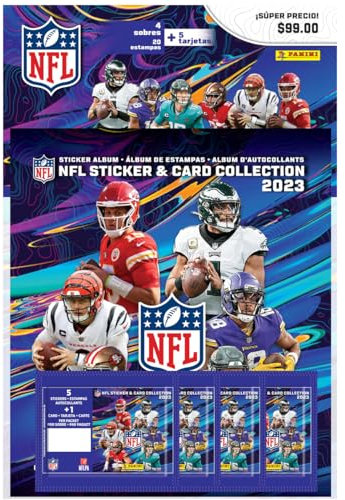 Collezione di adesivi NFL 2023/24 Starter Pack