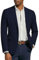 PaulJones Vestes pour homme - Blazer sportif pour homme - Avec un bouton - Coupe droite, Bleu marine, XL