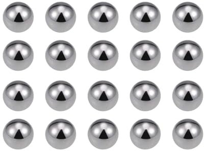 MACHSWON 6mm Stahlkugel, Kugellager, Präzisionskugeln G100, Ideal für verschiedene Branchen, 100 Stück