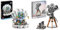 LEGO 43225 Disney Princess Arielles königliche Muschel Set & 43230 Disney Kamera – Hommage an Walt Disney, Set zum 100-jährigen Jubiläum