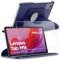 ebestStar - for Lenovo Tab M11 Case, Cover 360 Rotating Protection, PU Leather, Dark Blue + Glass Screen Protector