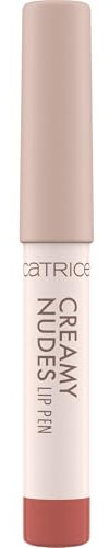 Catrice Creamy Nudes Lip Pen, Lippenkonturstift, Nr. 020, Nude, mit Vitaminen, pflegend, mit Ölen, matt, vegan, ohne Parabene, ohne Mikroplastikpartikel, Nanopartikel frei, 1er Pack (1.2g)