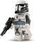 Lego Star Wars Klonkrieger Figuren Set: Imperial Commando Mit Blaster und Raketenrucksack – Alternative zu Battle Pack, Minifiguren Set, Clone Trooper 501st