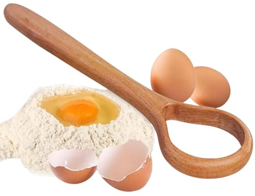 Fouet de pâte 12x3 pouces de levain en bois fouet manuel manuel pain pâte fouet labour-salon facile laver la pâte danoise fouet pour le mélange, les battements d'oeufs, la pâtisserie, la pâte à pâte