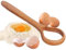 Fouet de pâte 12x3 pouces de levain en bois fouet manuel manuel pain pâte fouet labour-salon facile laver la pâte danoise fouet pour le mélange, les battements d'oeufs, la pâtisserie, la pâte à pâte