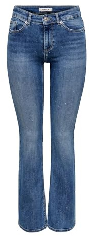 ONLY ONLBLUSH MW FLA Rhineston DNM TAI88