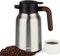 Vondior Thermoskanne 1L, Isolierkanne Kaffeekanne aus 304 Edelstahl, Getränkespender, Kaffeekaraffe für 36 Stunden heiße/kalte Flüssigkeiten, Geeignet Für Partygetränke