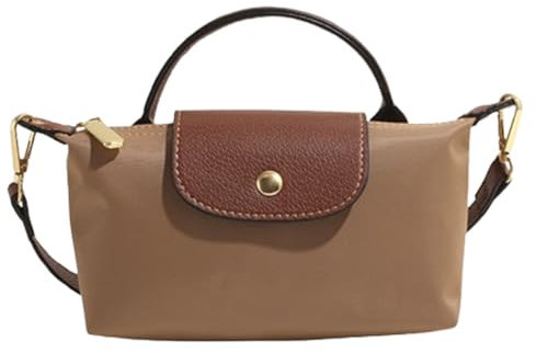 TOTDYIKH Bolso bandolera mini con diseño de bloques de color a la moda para mujer, bolso cuadrado de color liso con correa ajustable, bolsos de mano (Khaki,One-Size)