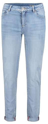 Betty Barclay Damen Basic-Jeans mit Waschung 40, Light Blue Denim