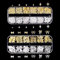3D Nail Charms 2Boxes - 24Grid Metal Alloy Bow Star Gems for Nail Art Designs | Punk Rivet Stickers & Nail Studs Accessories for Nail Art Design DIY Crafts(Gold/Silver)