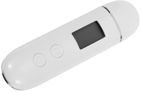 Healvian Digitaler Hautfeuchtigkeitsanalysator Gesicht Tragbares Hautpflegegerät Präziser Feuchtigkeits und Öltester für Reise Zuhause