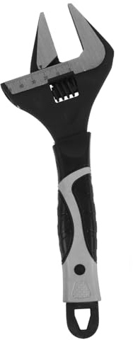 DOITOOL 1pezzi Chiave Inglese Regolabile in Acciaio Cromo-vanadio Apertura Ampia Spanner Multifunzionale Per Rubinetti Valvole e Sanitari Strumento Resistente e Affidabile Per Idraulici