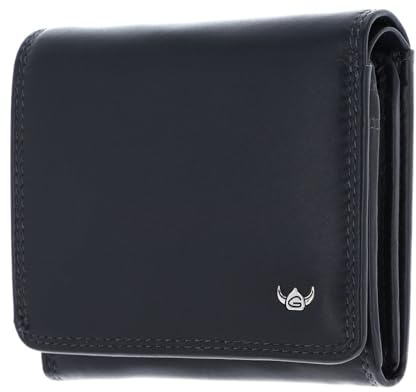 Golden Head Leder Geldbörse Polo RFID Protect RV-Börse 3335 Marineblau dunkelblau