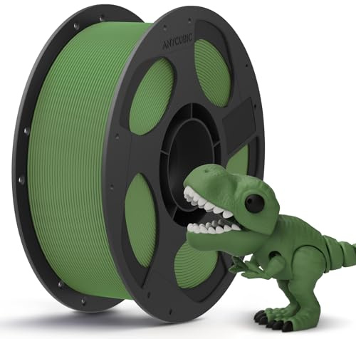 ANYCUBIC PLA Filament 1.75mm 1KG Olivgrün, Einfach zu drucken, Haltbarer