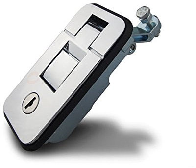 Encell Maniglia cromata per sportello dell'armadio, per camper, roulotte, barca, taglia L