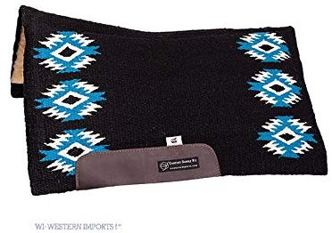 CSF Westernpad Rancho Black, kurz