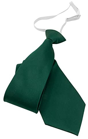 Deitert Schützenkrawatte grün fertig gebunden - mit Gummizug - passend zum Schützenfest - Herren Krawatte Schützenverein, Männer Geschenk für die Uniform, 100% Polyester
