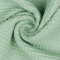 VmG-Store Waffelpique Meterware Waffel Stoff 100% Baumwollstoff Tex 100 (019 I Mint, 200 x 150cm)