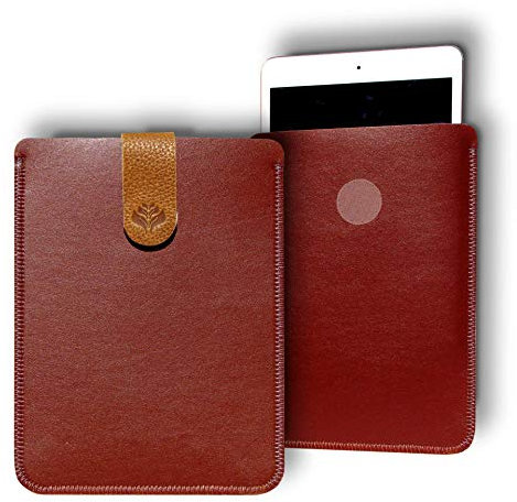 Funda para Tablet 7, 8, 9,7, 10,1 - Universal - Personalizable, Compatible Tableta 7, 8, 9.7, 10.1 Pulgadas (Medida Exclusiva, Marrón)