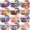 VIPNAJI Bougie Parfumée Ensemble Cadeau 12 Pièces, en Cire De Soja Naturel en Portable, pour L'aromathérapie Mariage Bath Yoga pour Fête des Mères, La Saint Valentin et Noël,decor