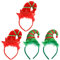 FOMIYES 4 Stück Weihnachts-Elfen-Haarbänder Weihnachts-Elfen-Hut-Stirnbänder Weihnachts-Elf-Haarreifen für Weihnachten, Urlaub, Party, Gastgeschenke, Cosplay