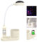 Hacevida Schreibtischlampe Kinder, Nachttischlampe mit Stifthalter, LED Tischlampe Jungen/Mädchen mit Automatischem Farbwechsel, Kawaii Schreibtischlampen Table Lamp, Dimmbare Leselampe für Kinder