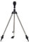Ground Insert Tripod Sprinkler, Lawn Sprinkler Adjustable Height, Automatic Rotating Sprinkler with Tripod and Watering Nozzle for Home Garden Greenhouse, Large Area Irrigation