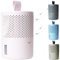 AbsoDry Duo Family - Deshumidificador silencioso sin electricidad - Para una mejor calidad del aire - Antihumedad armarios, sótano, baño, dormitorio - Deshumificadores de humedad - Rosado