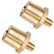 Litorange Messing-batteriepoladapter Paar,M8 Batteriepol,Batteriepolklemmen,Batteriepoladapter für Lithium-Autobatterien