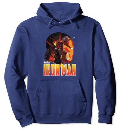 Avengers Infinity War Iron Man Character Pullover Hoodie