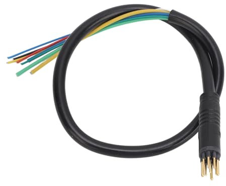 Alomejor 9 Pin Electric Scooter Motor Wire Copper Core High Sensitivity Cabke for Ebike Replacement