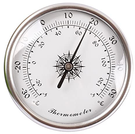 YIZITU 72 Mm Barometer Temperatur Und Luftfeuchtigkeitsmesser Monitor Innenthermometer Mit Luftfeuchtigkeit Für Zuhause Wand Raum Inkubator Für Thermometer Hygrometer Luftthermometer Hygrometer