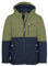 Trollkids Kids Hemsedal Snow Jacket XT 128, Moss/Blue