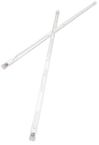 Toyvian 1 Paires De Pilons LED Colorés De Tambour LED Pilon Amusant Pilons LED 5B Pilons Pilons De Poulet Pilon En Polymère Pilons Lumineux Baguettes De Tambour 5B