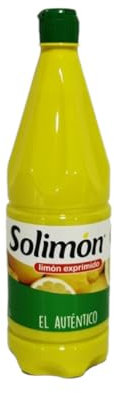 Solimon | Zumo de Limón Exprimido 100% Natural | 1 litro